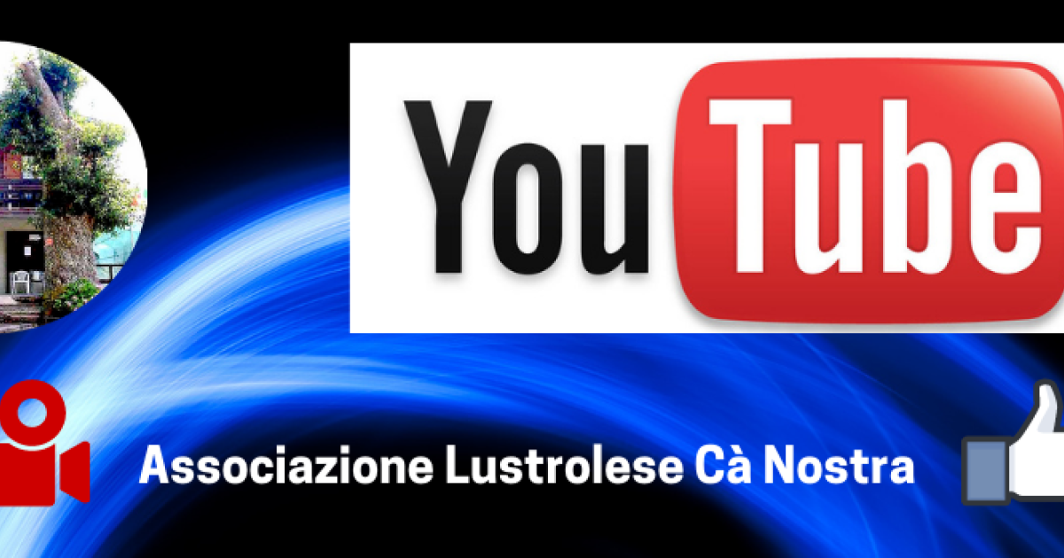 Cà Nostra è su YouTube!