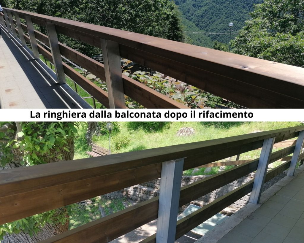 lavori di risistemazione della sede dell'Associazione lustrolese Cà Nostra